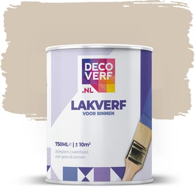 Decoverf lakverf bamboe crème, 750ml