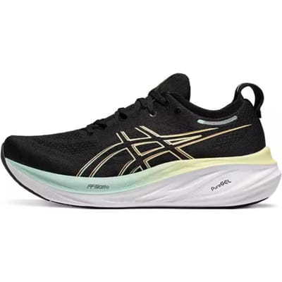 Asics Gel Nimbus 26 Zwart Licht Celadon Heren Sneakers 1011B996-001 44 gray