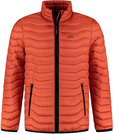 Kjelvik padded zomerjas - Thuur - roest - maat S