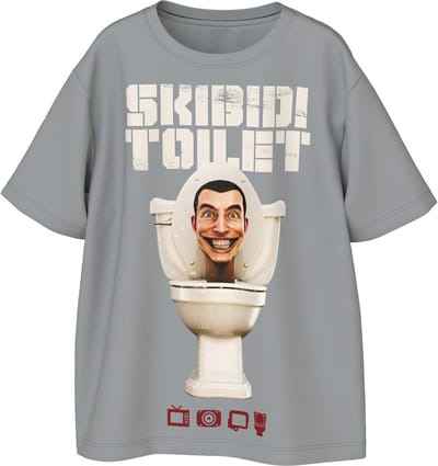 NAME IT - NKMARVIS SKIBIDI SS NREG TOP LNOOS VDE - Jongens - T-shirts