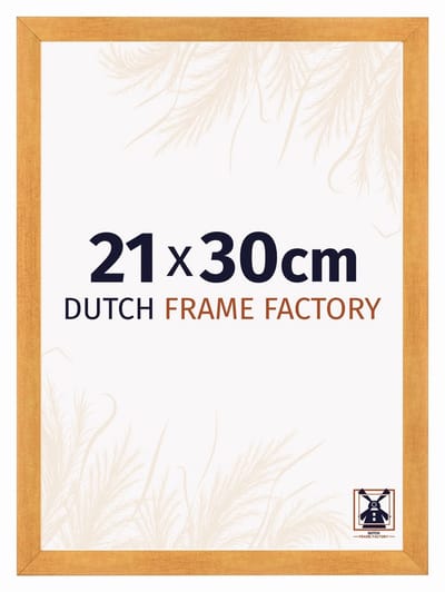 Fotolijst 21x30 cm - MDF - Oranje - Praag