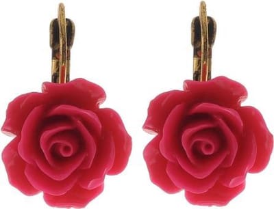 Behave - Oorsteker met roosje - Nikkelvrij - Mode-accessoire