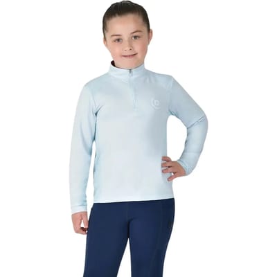 Ademend paardrijshirt voor meisjes Dublin