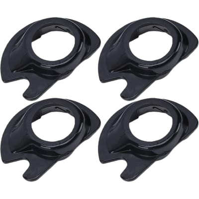 4 STUKS Spoelhuis Geschikt voor Singer 964 974 8019 Naaimachine Lichtgewicht Plastic Reserve Spoelhuis black