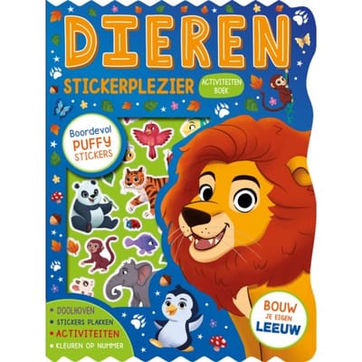 Dieren Stickerplezier Activiteitenboek