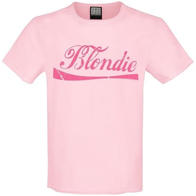 Blondie T-shirt - Cola - S tot XL - voor Mannen - roze