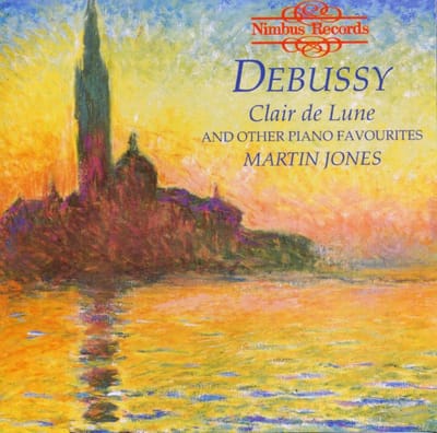 Martin Jones - Debussy Claire De Lune And Other Piano Favourites (CD)