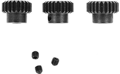 Dailygoods- Accessoires - RC Motor Pinion Gear - Duurzaam Chroom Staal - Antiroest - Eenvoudige Installatie - Compatibel met 1/10 RC Auto - Motoronderdelen