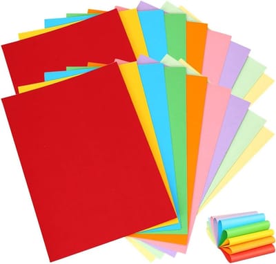 A4 Papier, 100 Vel A4 Klei Karton voor DIY Projecten, Wenskaarten en Schilderijen maken