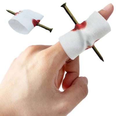 Magische Spijker Door Vinger Goochel Truc I Magische Truc I Gag I Feestgrapjes I Grappige Gag Geschenk