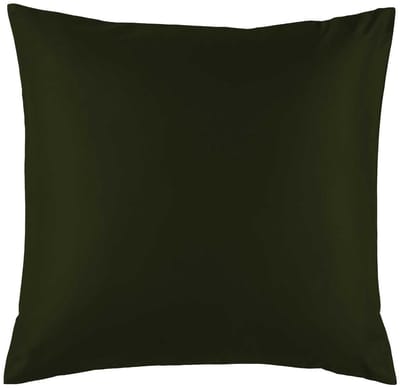 De Witte Lietaer Kussensloop Olivia Kahki - 63 x 63 cm - Groen - Katoen Satijn