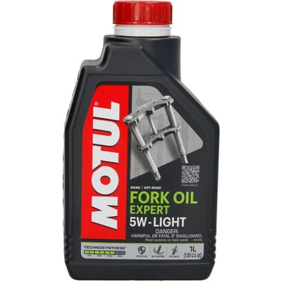 Schokdemperolie MOTUL 112950 Fork Oil Expert 5W 1L