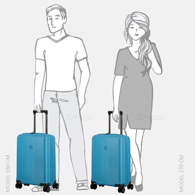 Jump Breed handbagage koffer 55 cm blue