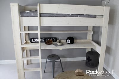 Rockwood® Hoogslaper Steigerhout Bas naturel onbehandeld