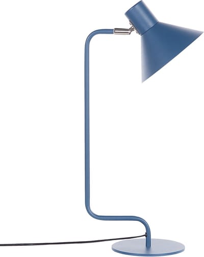 RIMAVA - Bureaulamp - Blauw - IJzer