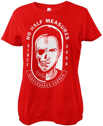 Breaking Bad T-shirt No Half Measures Girly Tee SP-5-BB025-H70-16