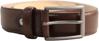Men of Global 1261-02 – Leren Riem – Vegetable tanned – Doorgestikt – Nubuck voering