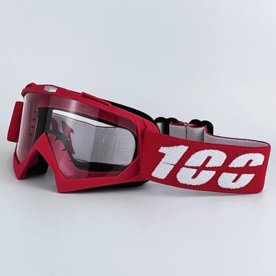 100 Motorbril Stofdicht Racebril Winddicht voor Mannen & Vrouwen Motorcross Fietsen Skiën Outdoor Off-Road Fietsbril