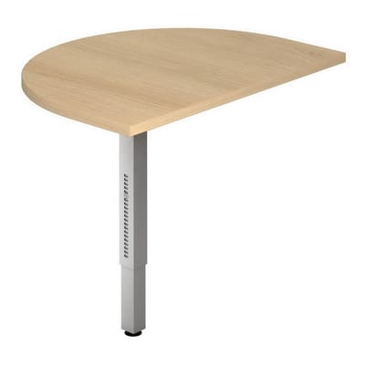 LA60 - Aanschuiftafel 60x80 Eiken