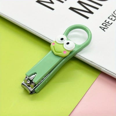 Kid's Nail Clipper Cute Cartoon Fruit Nail Clipper for Student Girls Beauty Household Manicure Care Tool Splash-Proof Durable
