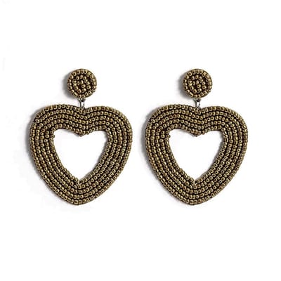 Emily Hart Oorbellen - Goud | 7,5 x 5,2 cm | Bijoux Kraaltjes Oorhangers | Fashion Favorite