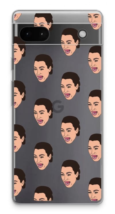 Case Company® - Hoesje geschikt voor Google Pixel 6a hoesje - Ugly Cry Call - Soft Cover Telefoonhoesje - Bescherming aan alle Kanten en Schermrand
