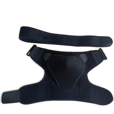Manchon de compression pour soutien d'épaule pour déchirures de la coiffe des rotateurs pour maintenir la stabilité de l'épaule noir
