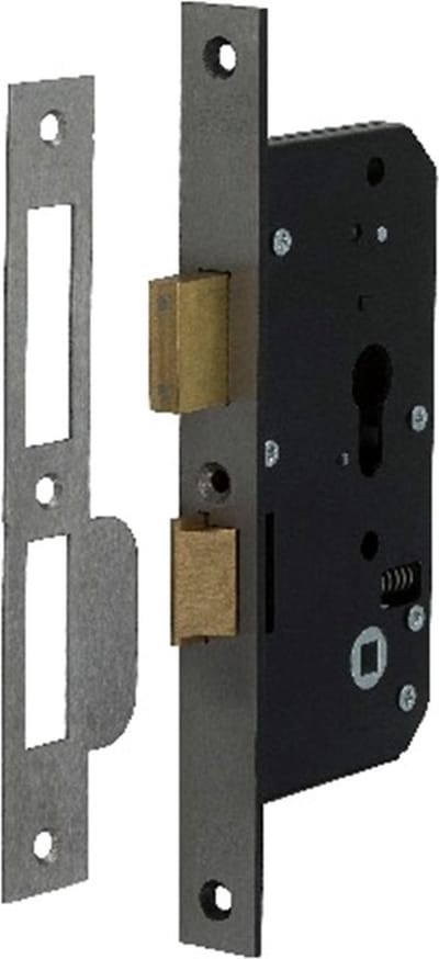 Nemef veiligheidsslot senior - SKG**  pc72mm - Doornmaat 55mm - 4429/17 - Draairichting 1