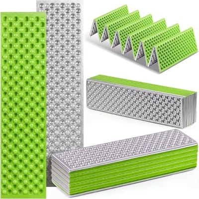 SnelShoppen - Opvouwbare Campingmat 180 x 60 cm - Ultralicht Schuim - Weerbestendige Outdoor Mat voor Kamperen, Festivals en Avonturen
