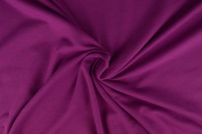 Katoen tricot stof - Cassis - 10 meter