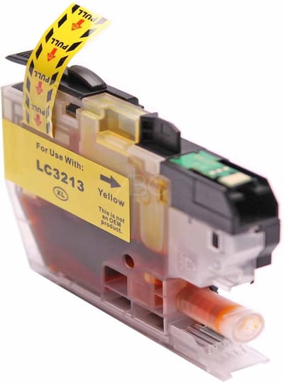 ABC huismerk inkt cartridge geschikt voor Brother LC-3211Y LC-3213Y LC-3211 LC-3213 geel voor Brother DCP-J572DW DCP-J772DW DCP-J774DW MFC-J490DW MFC-J491DW MFC-J497DW MFC-J890DW MFC-J895DW