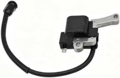 Ontstekingsspoel - Reserveonderdeel motor - Grasmaaier Onderhoud - Robuuste metalen behuizing - 12x7x6 cm - Zwart
