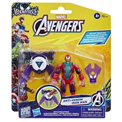 Marvel Avengers VenomVersus Epic World of Action Anti-Venom Iron Man - 10cm - Actiefiguur