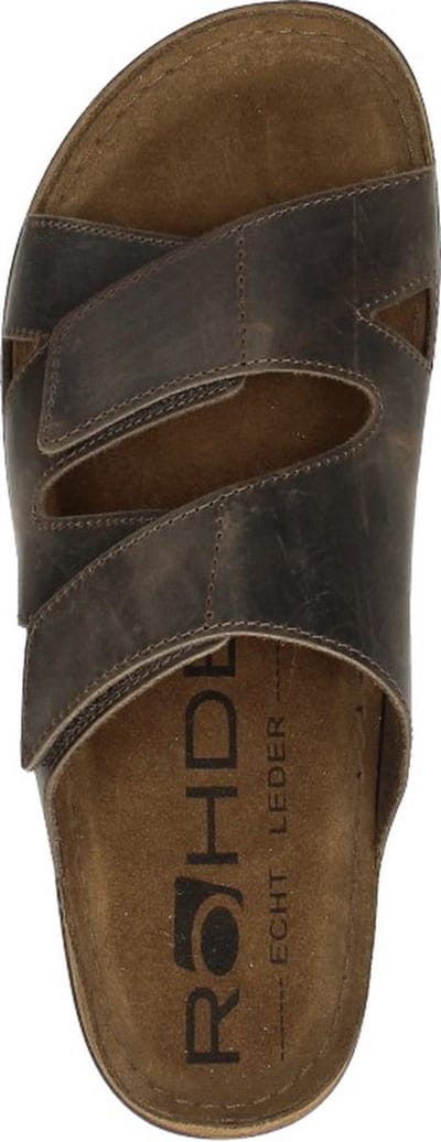 Rohde Slippers bruin - Maat 46