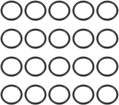 20 Stuks Nitril Rubber O-Ringen 22mm DE 18mm DI 2mm Meten voor Lekkagepreventie en Reparatie van Auto's en Apparatuur
