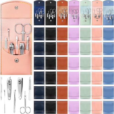 Manicure Set - Nagelverzorging Kit - Professioneel Gebruik - 70 Delige Set - 3 x 3.9 Inch - Meerdere Kleuren