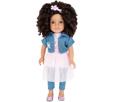 Prachtige pop Layla Chad Valley Designafriend Layla Doll - 18inch / 45cm