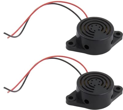 Zoemalarm met hoge decibel - Elektronische pieptoon 2 stuks voor 3-24V toepassingen