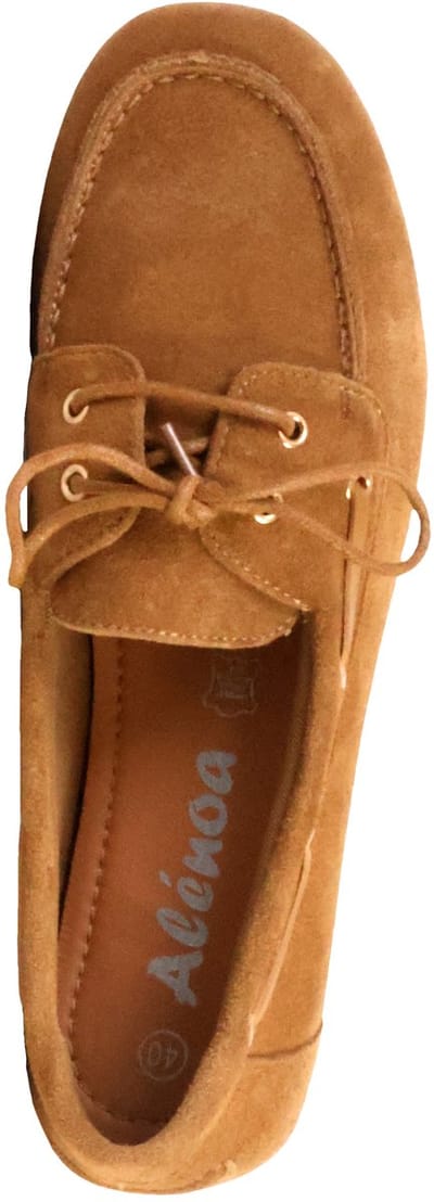 Alénoa leren mocassin