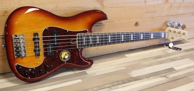 Sire Marcus Miller P7 2nd Gen Alder 5 Tobacco Sunburst - Elektrische basgitaar - Sunburst
