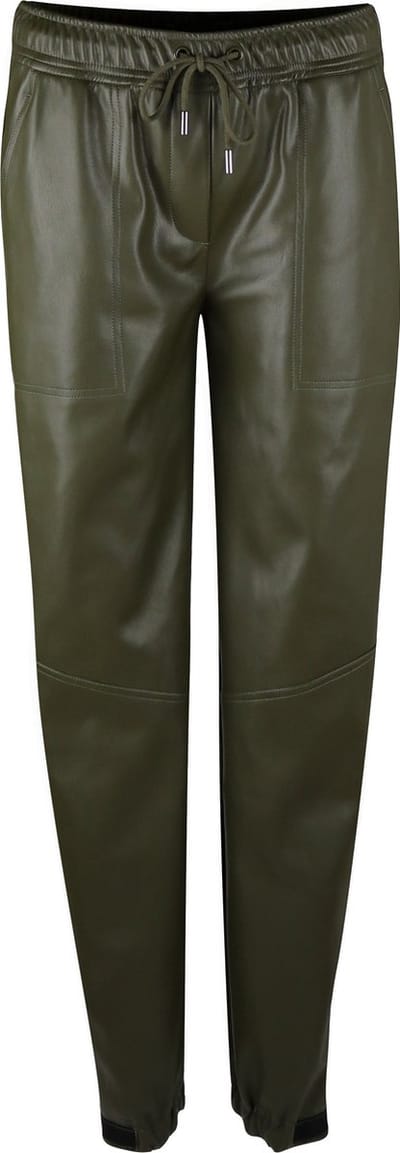Princess goes Hollywood • groene leerlook broek • maat 36