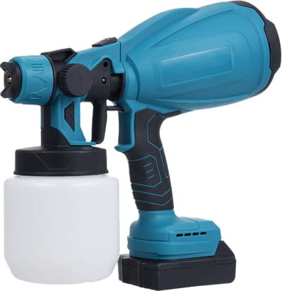 Elektrische Verfspuit 210W –Verfspuitpistool - 3 Spuitmodi & 4 Mondstukken (Φ1.0/1.5/1.8/2.0mm) – 800ml Verfspuit Handheld – Draagbare Spuitpistool met EU-stekker voor Binnen & Buiten