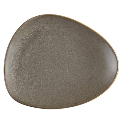 Olympia Ember Mahonie Kleur Driehoekige Borden 250x207mm (6 stuks)