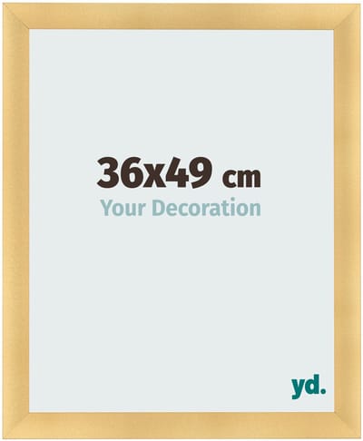 Your Decoration - Fotolijst 36x49 cm - MDF - Goud Mat - Pisa