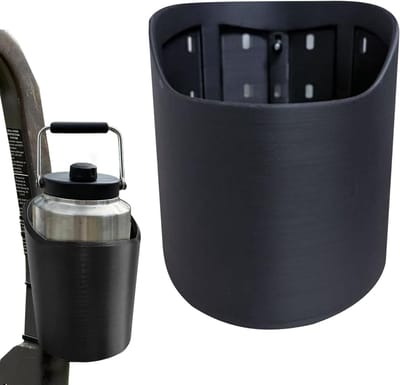 Magnetische Fleshouder - Opbergrek Organizer - Flessen Veilig Houden - Anti-tril Montage - Tot 1900ml - Zwart