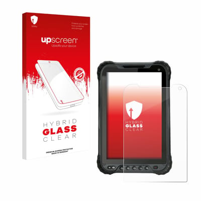 upscreen - Screenprotector voor Unitech TB85 - Folie Beschermfolie Beschermglas transparant