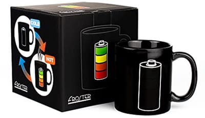 Magische Kleurveranderende Mok met Batterij Motief