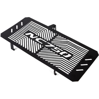 Zwarte Motorfiets Radiatorbeschermer Beschermrooster Grill Afdekking voor Honda NC750 Serie