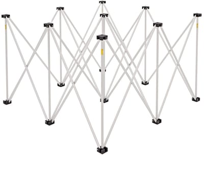 60 cm Draagbare Podiumverhoger van Gear4music, 1 m x 1 m