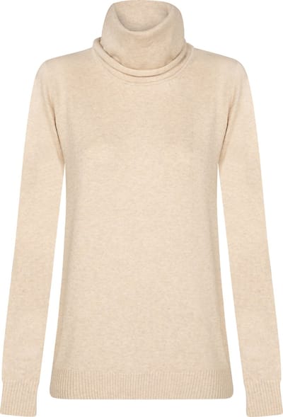 Felix Hardy Coltrui - Kabeltrui - 100% Katoen Trui Dames Beige - M